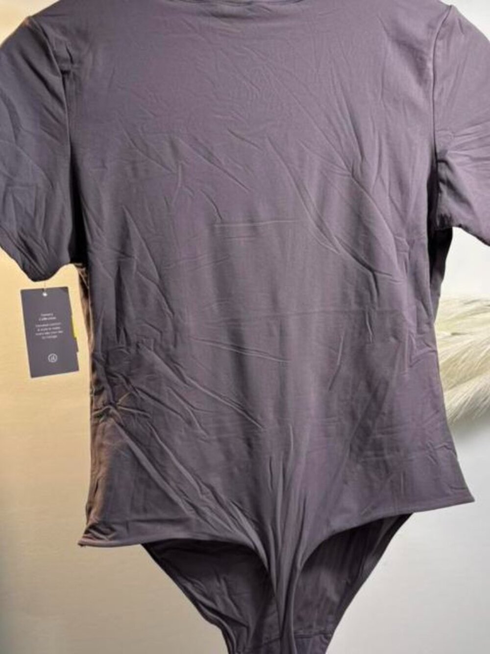 (#13) Lululemon purple bodysuit Size L